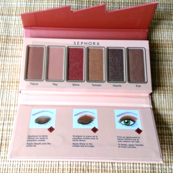 NWT Sephora Flash Sequins six eyeshadow palette - Picture 2 of 6